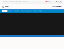 Tablet Screenshot of demsan.com